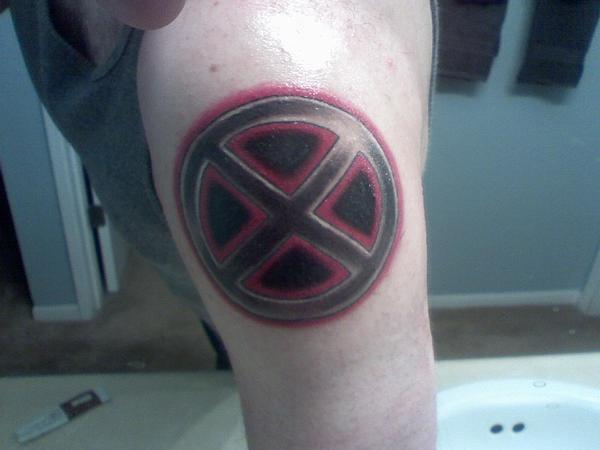 xmen symbol tattoo