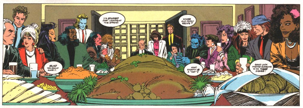 X-Men Thanksgiving by John Romita, Jr.