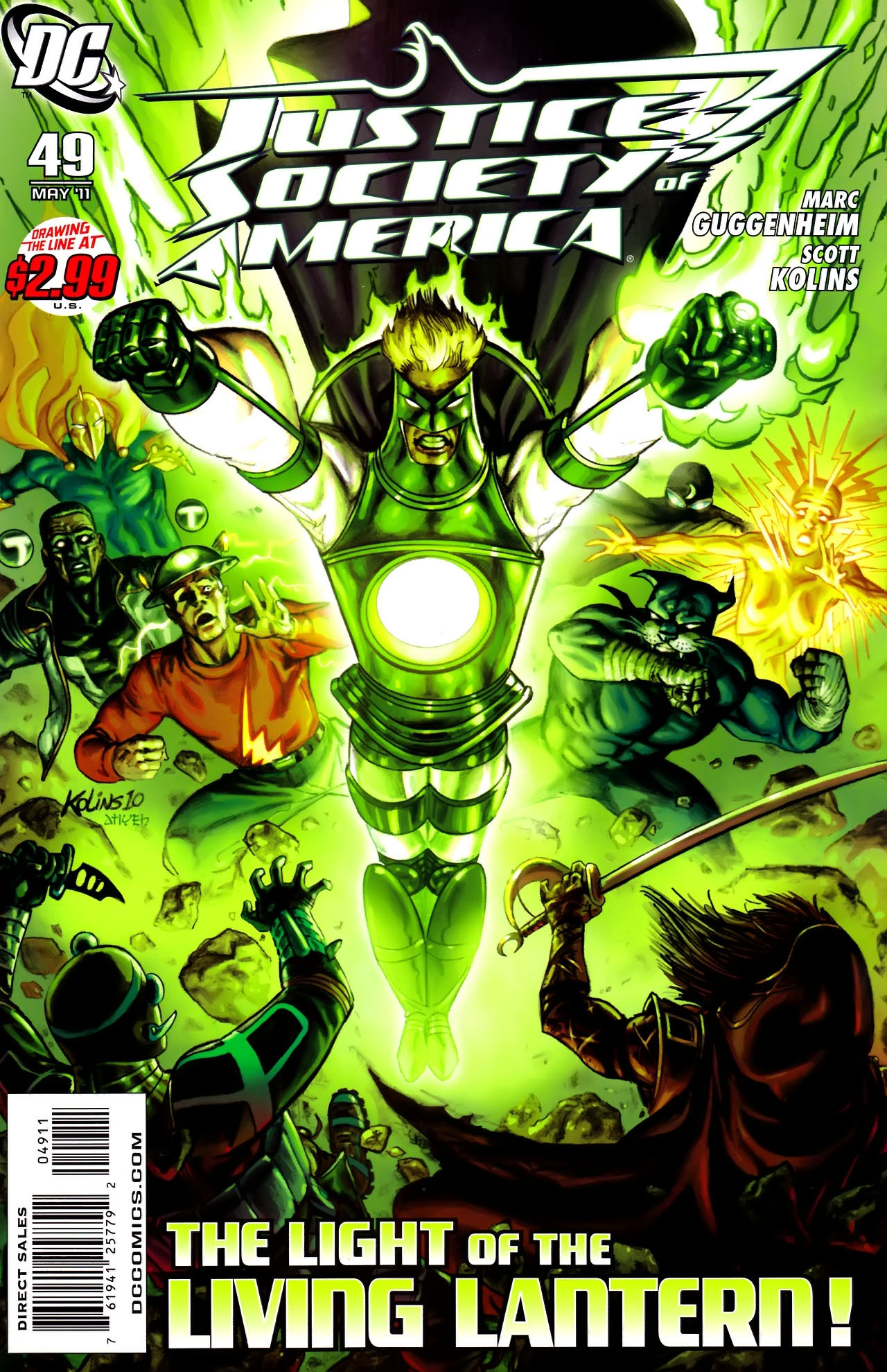 Justice Society of America (Vol. 3) #49 (2011) Cover