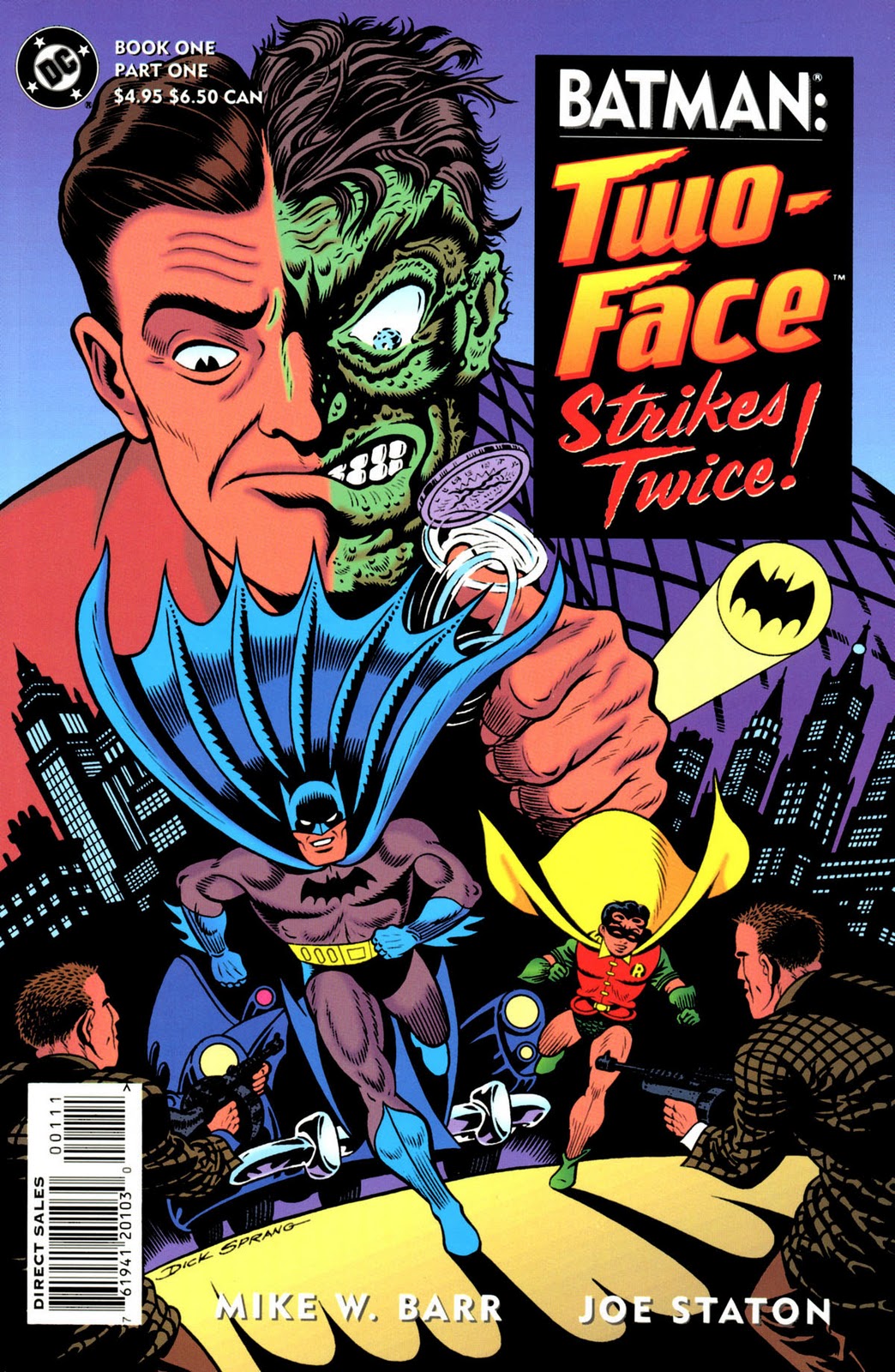 Batman: Two Face Strikes Twice #1 (1993) Cover