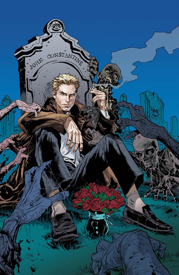 Constantine #1 cover by Renato Guedes