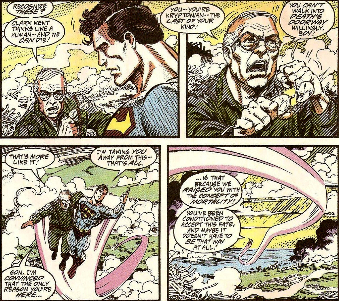 From Adventures of Superman #500 (1993)