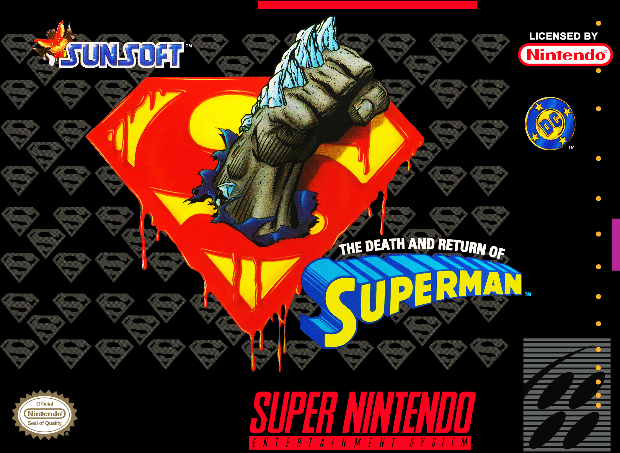 Death and Return of Superman SNES (1994)