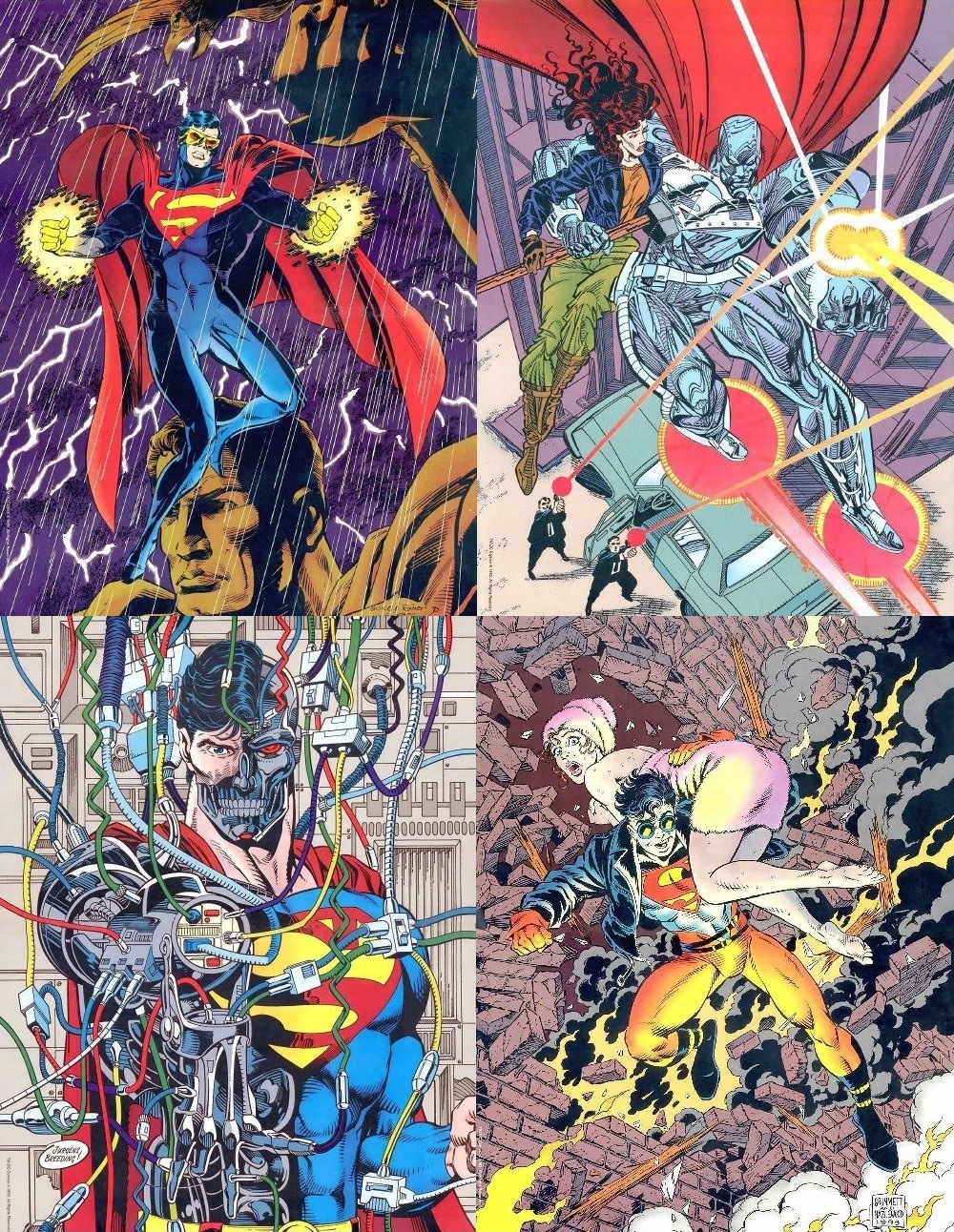 Reign of the Supermen Posters (1993)