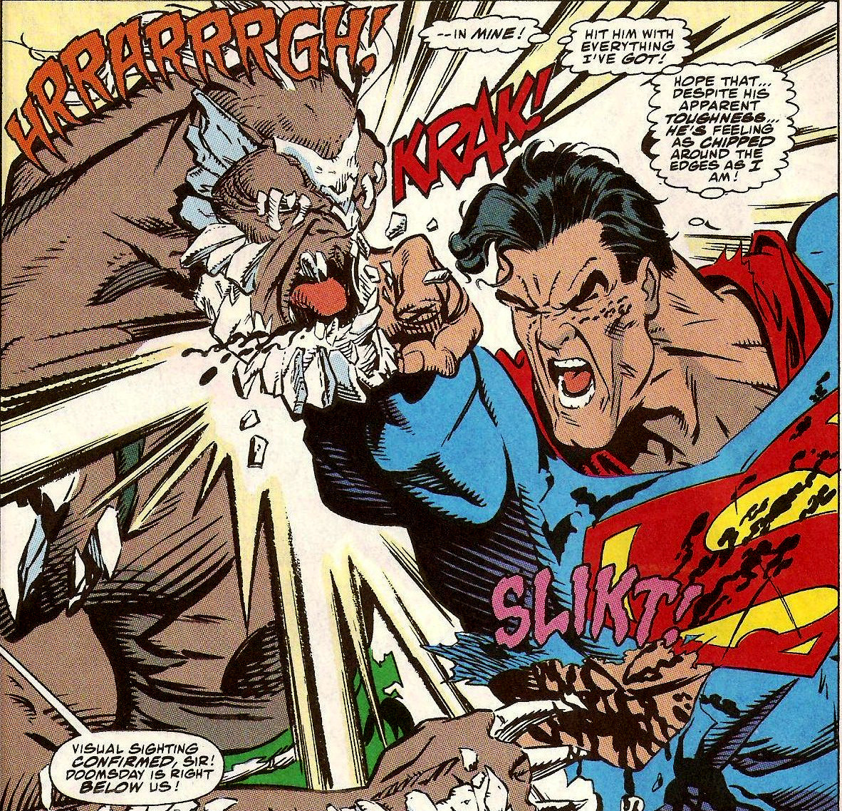 From Superman: The Man of Steel #19 (1993)