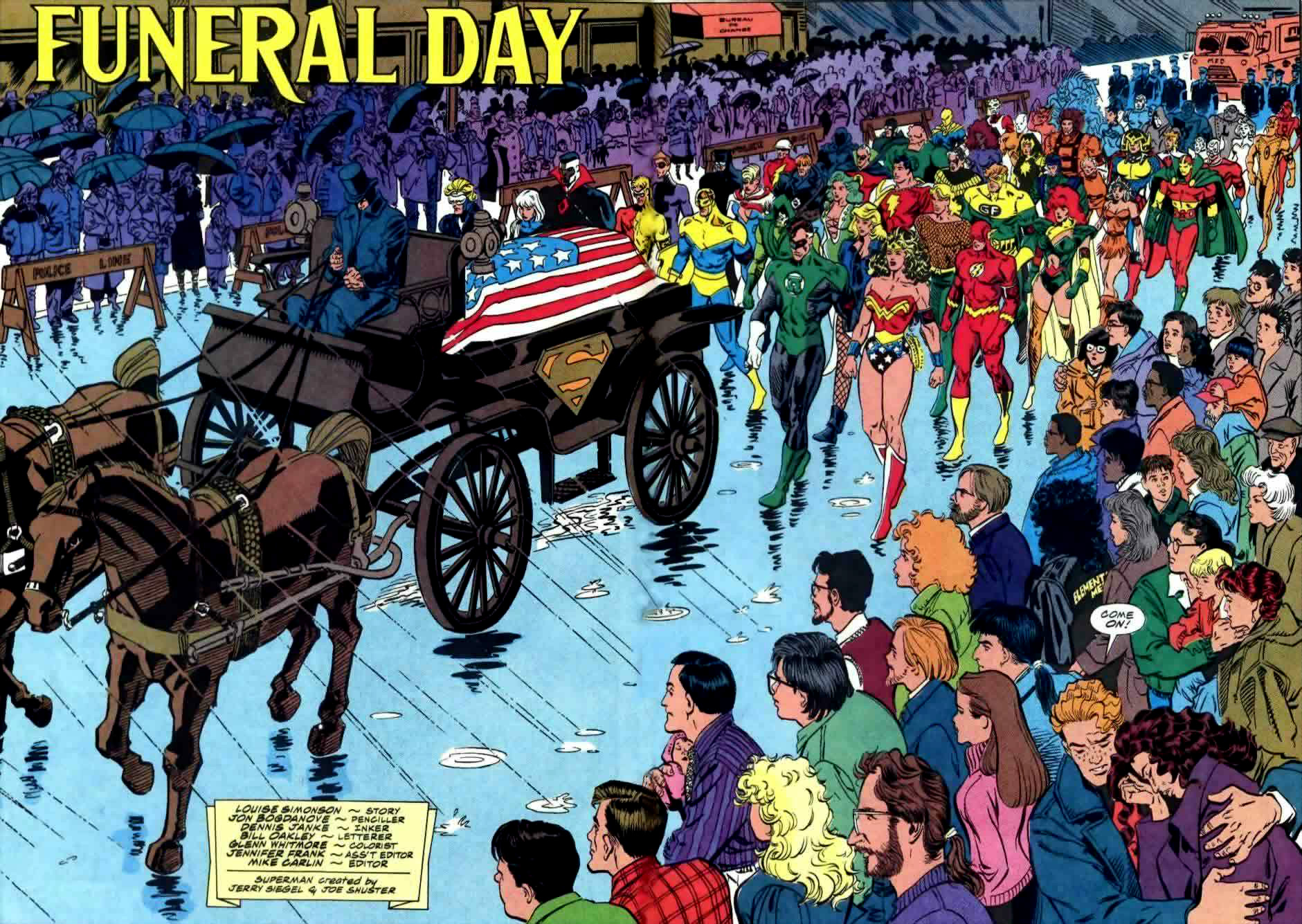 From Superman: The Man of Steel #20 (1993)