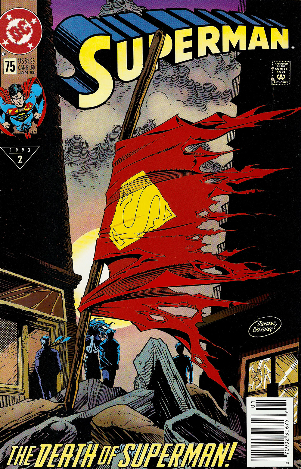 Superman (Vol. 2) #75 (1993) Cover