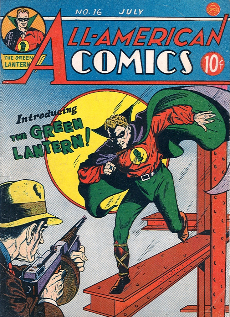All-American Comics (Vol. 1) #16 (1940) Cover