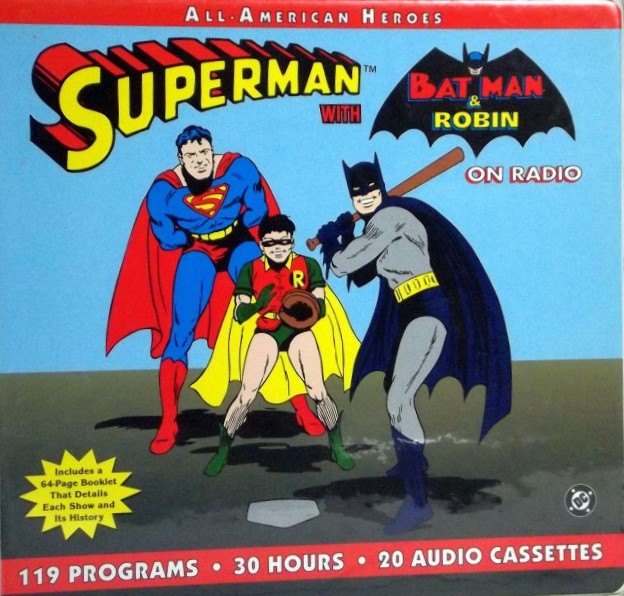 All-American Heroes: Superman with Batman & Robin on Radio (1999) Cover