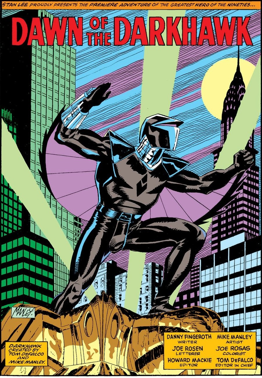 From Darkhawk #1 (1991)
